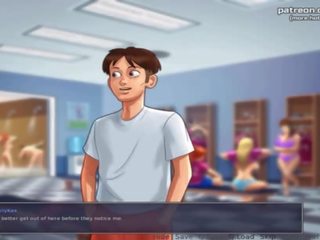 小柄な 熟女 受け入れ a 魅力的な マッサージ と 与え 私達 a 手コキ l 私の セクシーな gameplay 瞬間 l summertime saga l パート &num;5