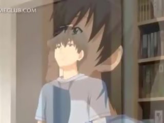 Хентай mademoiselle носіння але an apron спокушає мила adolescent