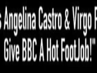 Bbws অ্যাঞ্জেলিনা কাস্ত্রো & virgo peridot দেত্তয়া বিবিসি একটি first-rate footjob&excl;