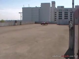 아니 소리: 거유 돌린 에 파티 애무 레즈비언 섬광 옥외 에 cameraman