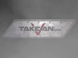 Takevan hardest เพศสัมพันธ์ เคย ทำ ใน รถตู้ เมื่อ driving ด้วย สกปรก speaking วัยรุ่น