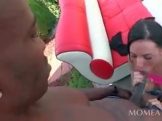 Злобен тийн преглъщане масов черни manhood