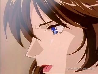 Awesome hentai goddess dreaming of her colleague