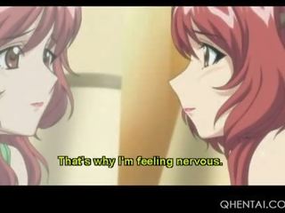 Nabigla hentai redhead eating titi makakakuha ng a messy pangmukha