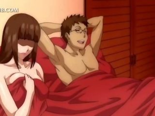 3d hentai damsel παίρνει μουνί πατήσαμε κάτω από την φούστα σε κρεβάτι