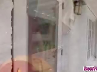 멋진 에 trot 청소년 도착 에이 대단히 하드 코어 성인 영화 에 할로윈